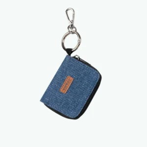 Denim Key Pouch