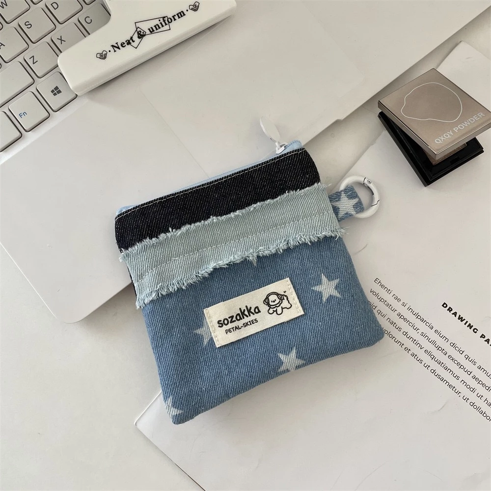 Denim Coin Purse - Image 3