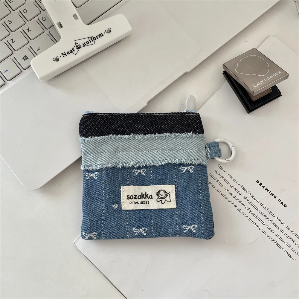 Denim Coin Purse - Image 6