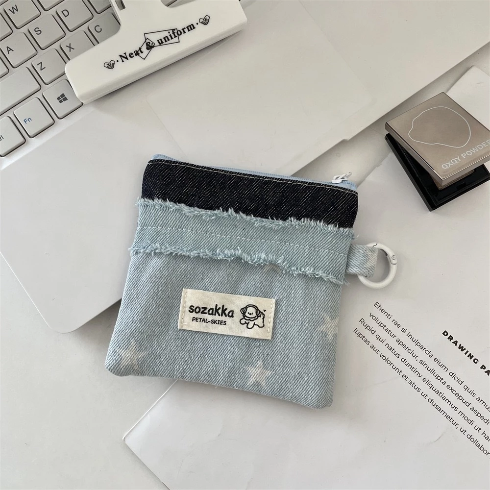 Denim Coin Purse - Image 5