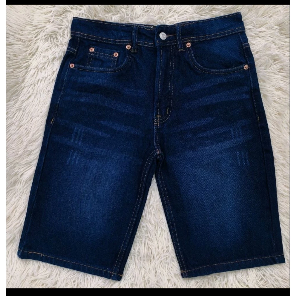 Men’s Straight-Leg Denim Shorts - Image 2