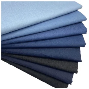Vintage Blue Denim Fabric