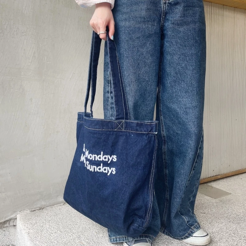 Denim Tote Bag - Image 3