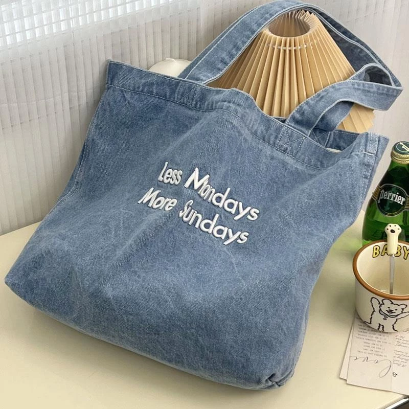 Denim Tote Bag - Image 2